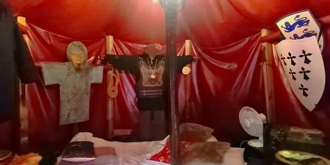 Le camp du chevalier