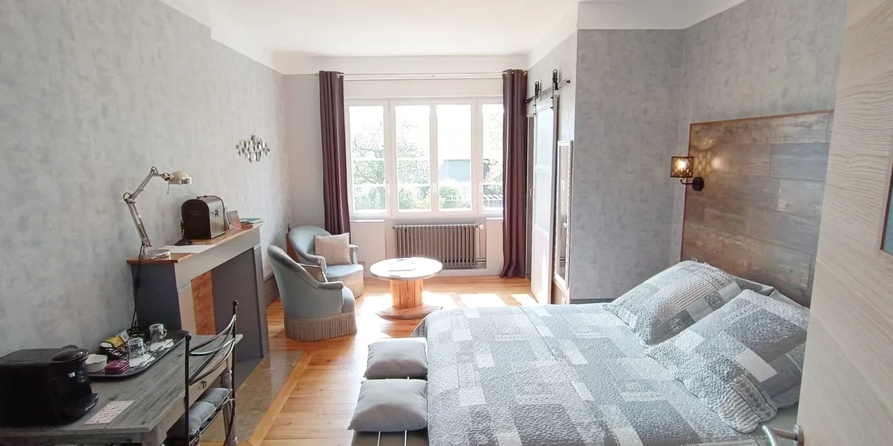 Chambre confort n°2 Vue Jardin 