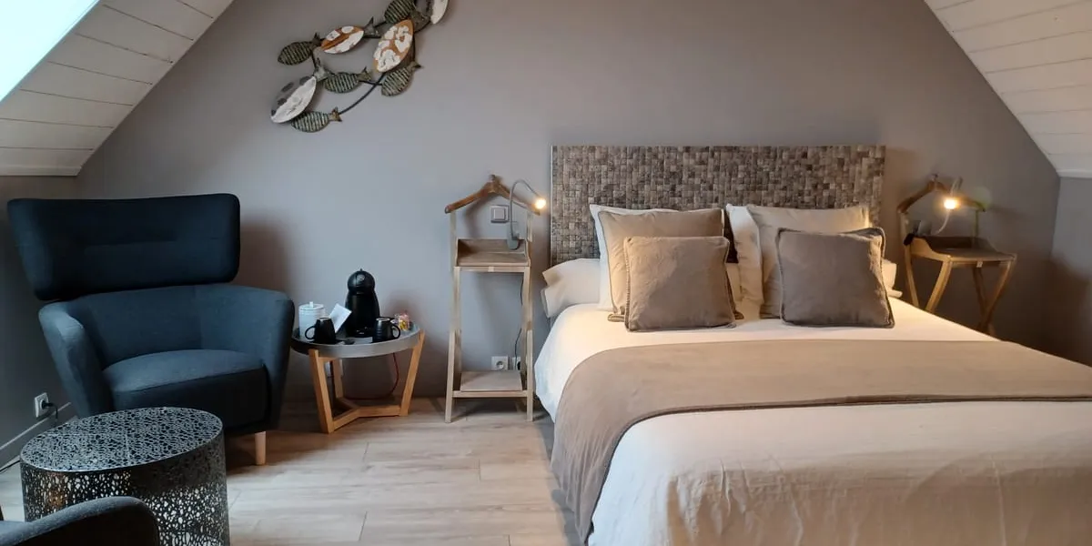 Chambre d'hôtes supérieure "Ecume de Mer" pour 2 personnes