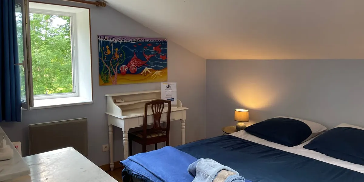 Chambre  bleue