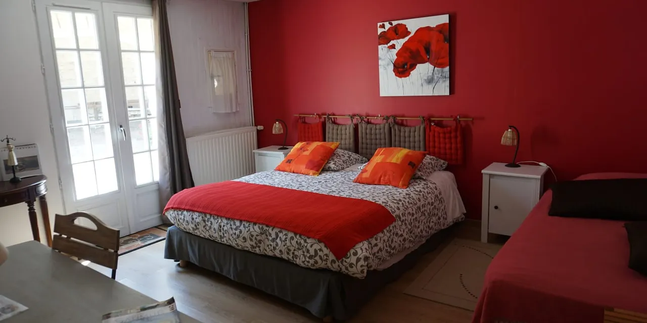Chambre Coquelicot