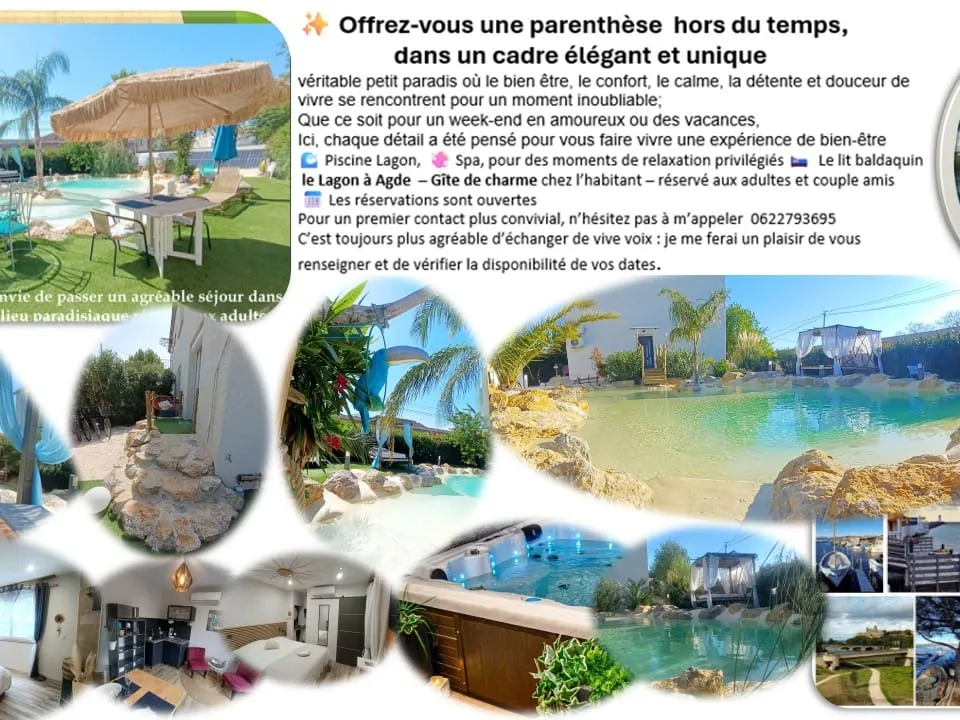 OH ! Envie de soleil et de bien être, alors bienvenue au Lagon & SPA