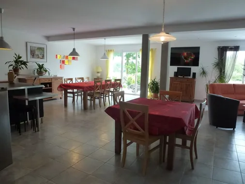 La maison verte.